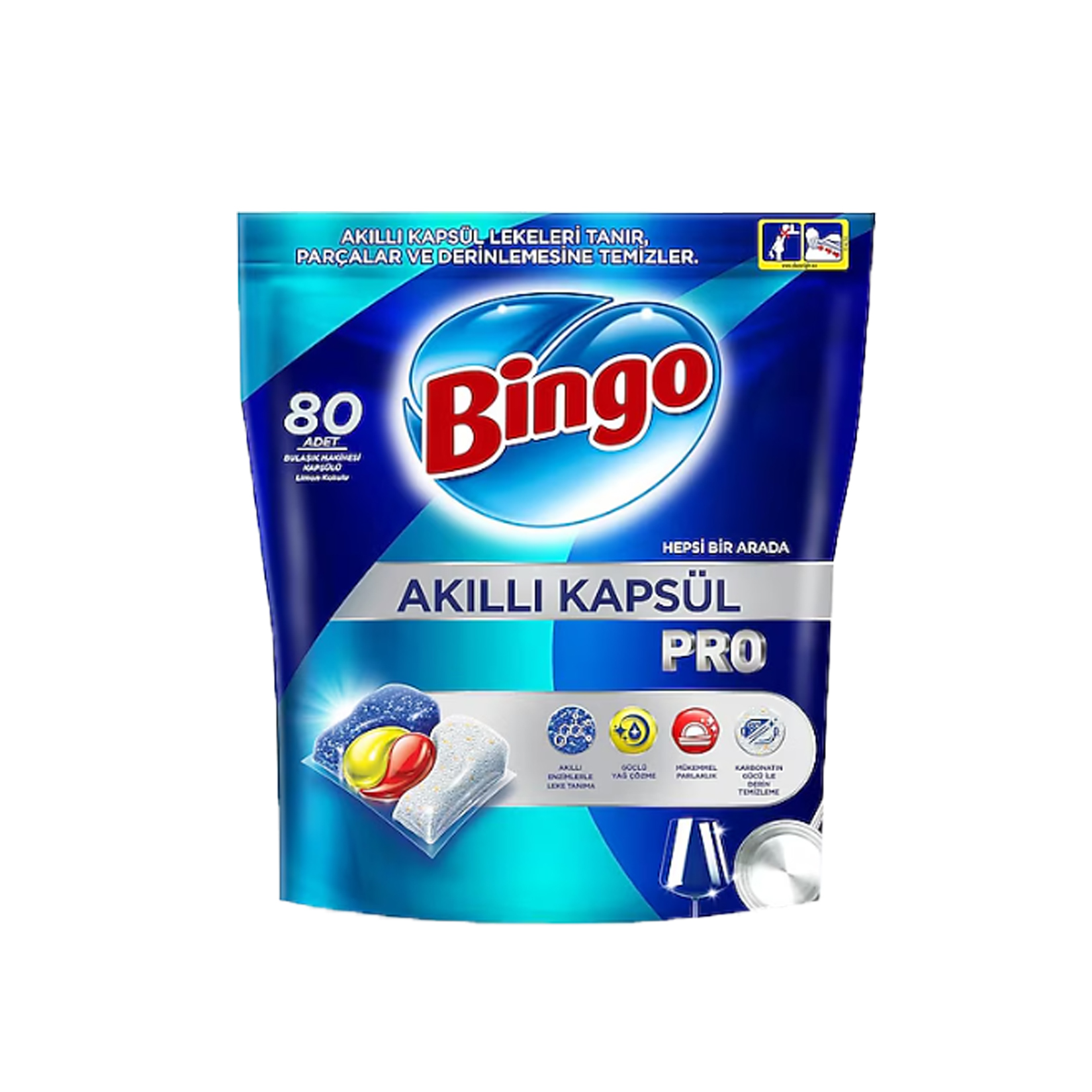 Bingo Akıllı Bulaşık Kapsülü 80'li