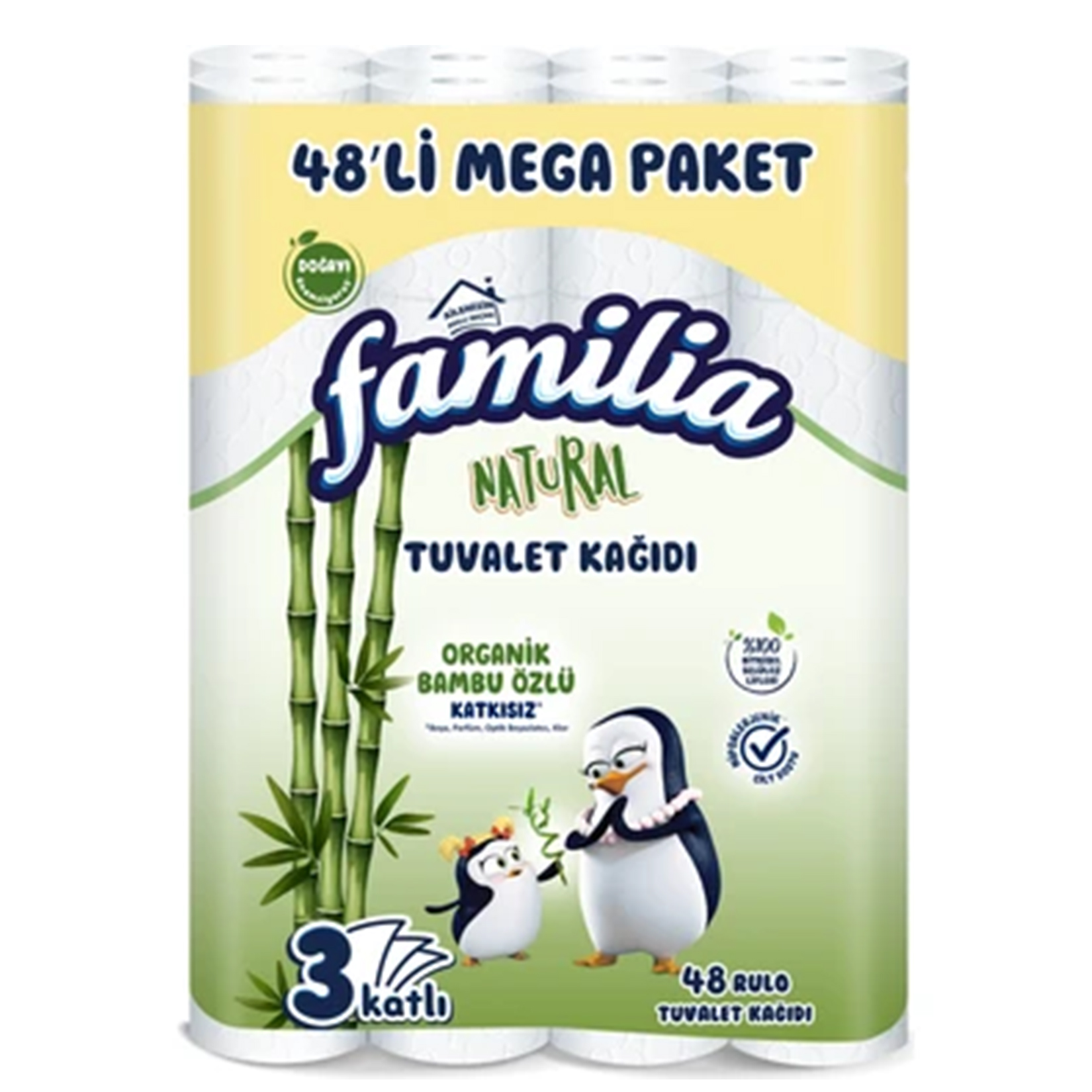 Familia Natural Tuvalet Kağıdı 48'li Mega Boy